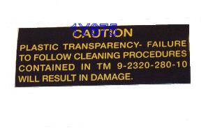 7690-01-204-0077 Decal